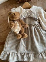 ［Anne shirley］Asty check one-piece (mint)