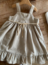［Anne shirley］Asty check one-piece (mint)