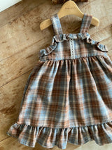 ［Anne shirley］Asty check one-piece
