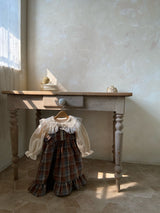 ［Anne shirley］Asty check one-piece