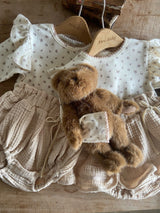 ［Anne shirley］Joan wing rompers (flower)