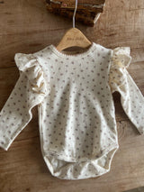 ［Anne shirley］Joan wing rompers (flower)