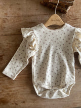 ［Anne shirley］Joan wing rompers (flower)