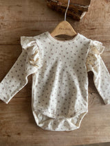 ［Anne shirley］Joan wing rompers (flower)
