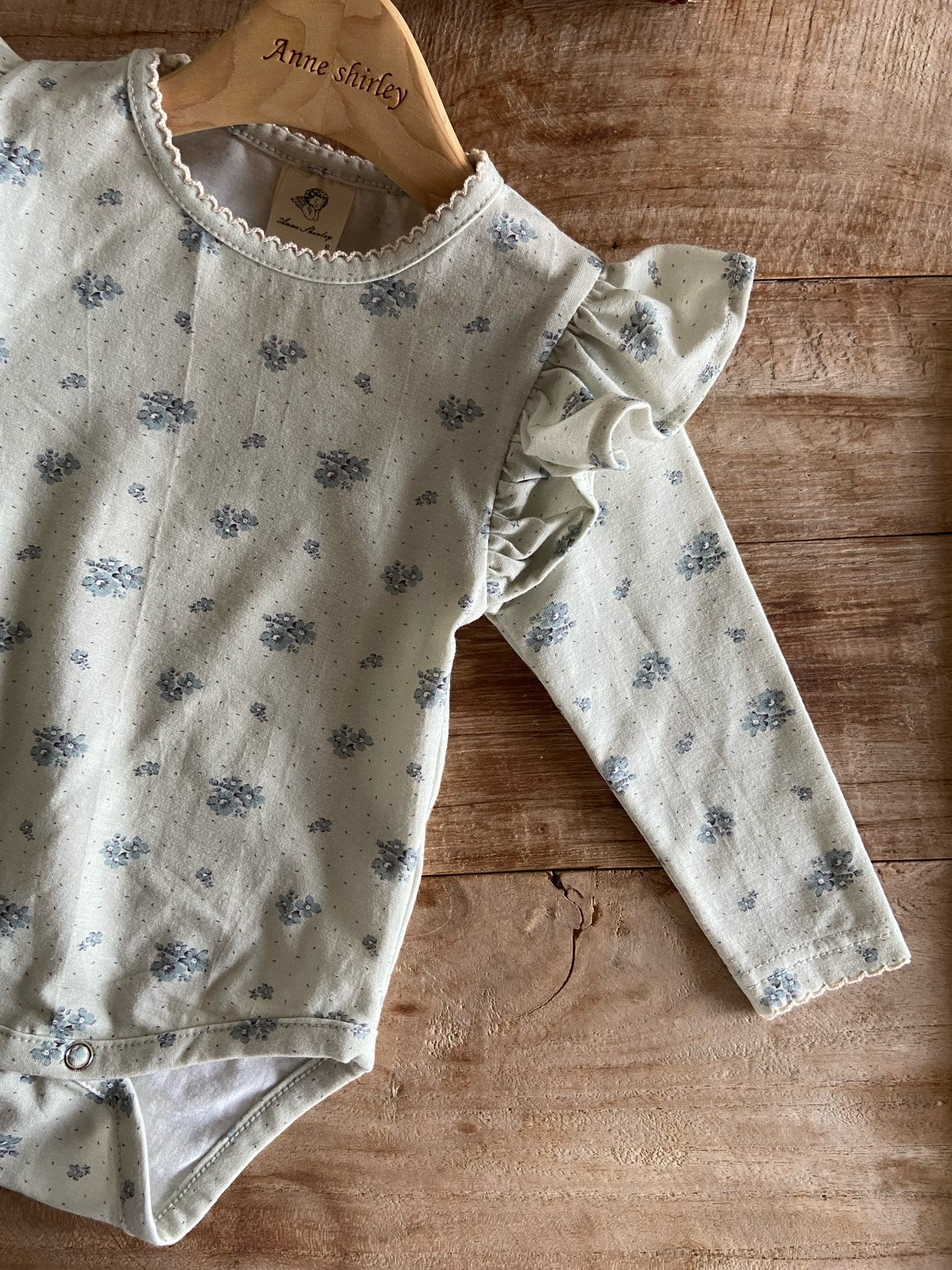 ［Anne shirley］Joan wing rompers (flower)