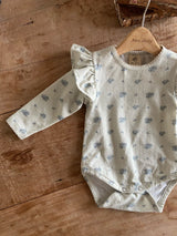 ［Anne shirley］Joan wing rompers (flower)