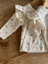 ［Anne shirley］Joan wing rompers (flower)