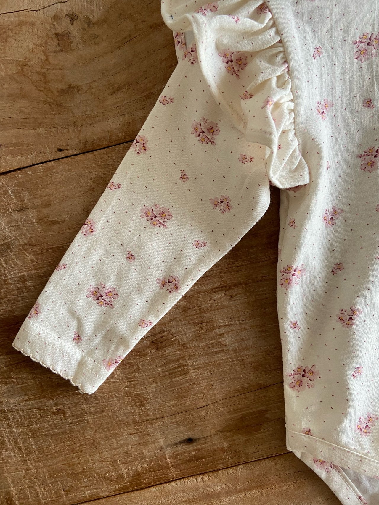 ［Anne shirley］Joan wing rompers (flower)