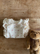 ［Anne shirley］Joan wing rompers (flower)
