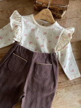 ［Anne shirley］Roan wing tops (flower)