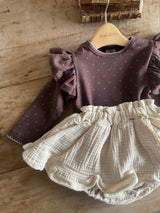 ［Anne shirley］Roan wing tops (dot)