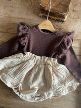［Anne shirley］Roan wing tops (dot)