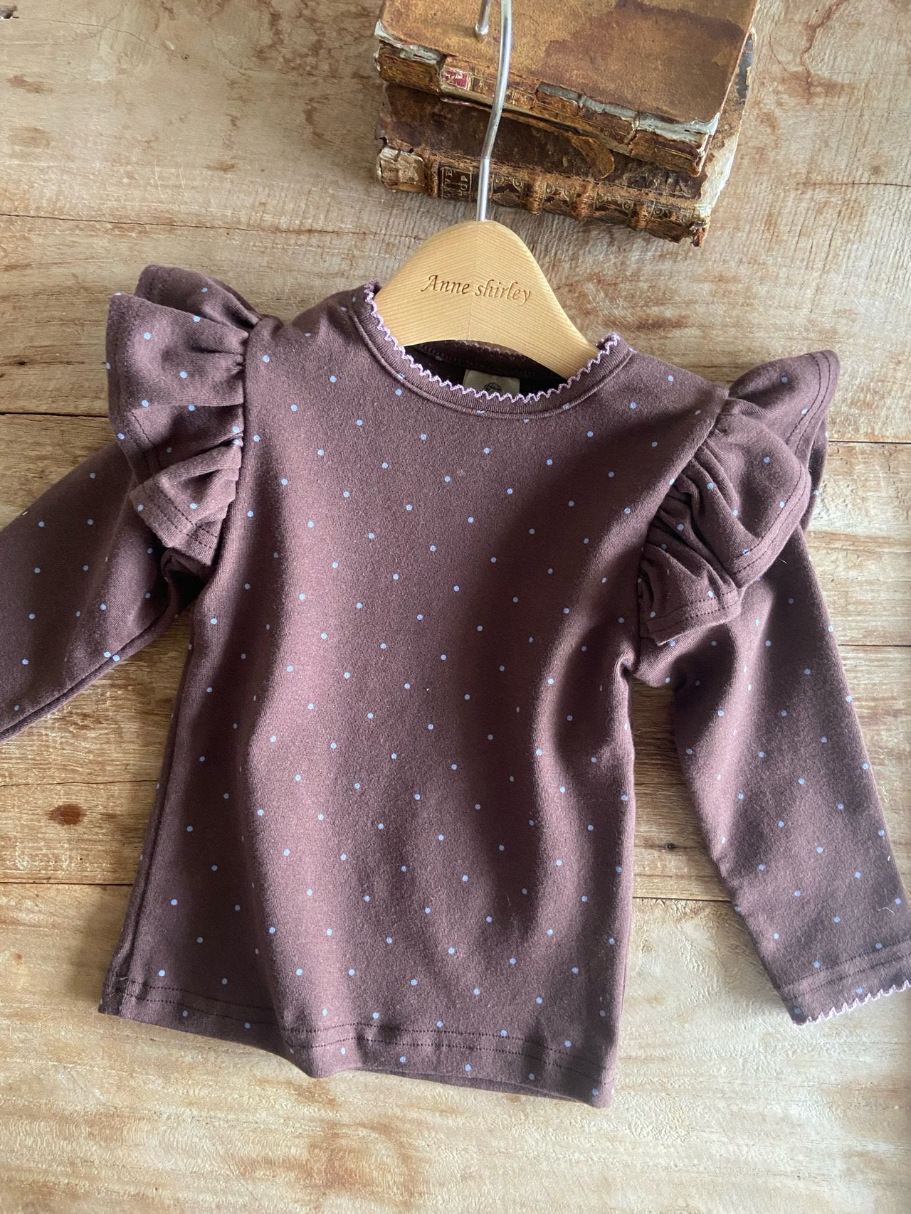 ［Anne shirley］Roan wing tops (dot)