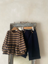 ［Anne shirley］Stripe cancan tops