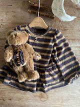 ［Anne shirley］Stripe cancan tops