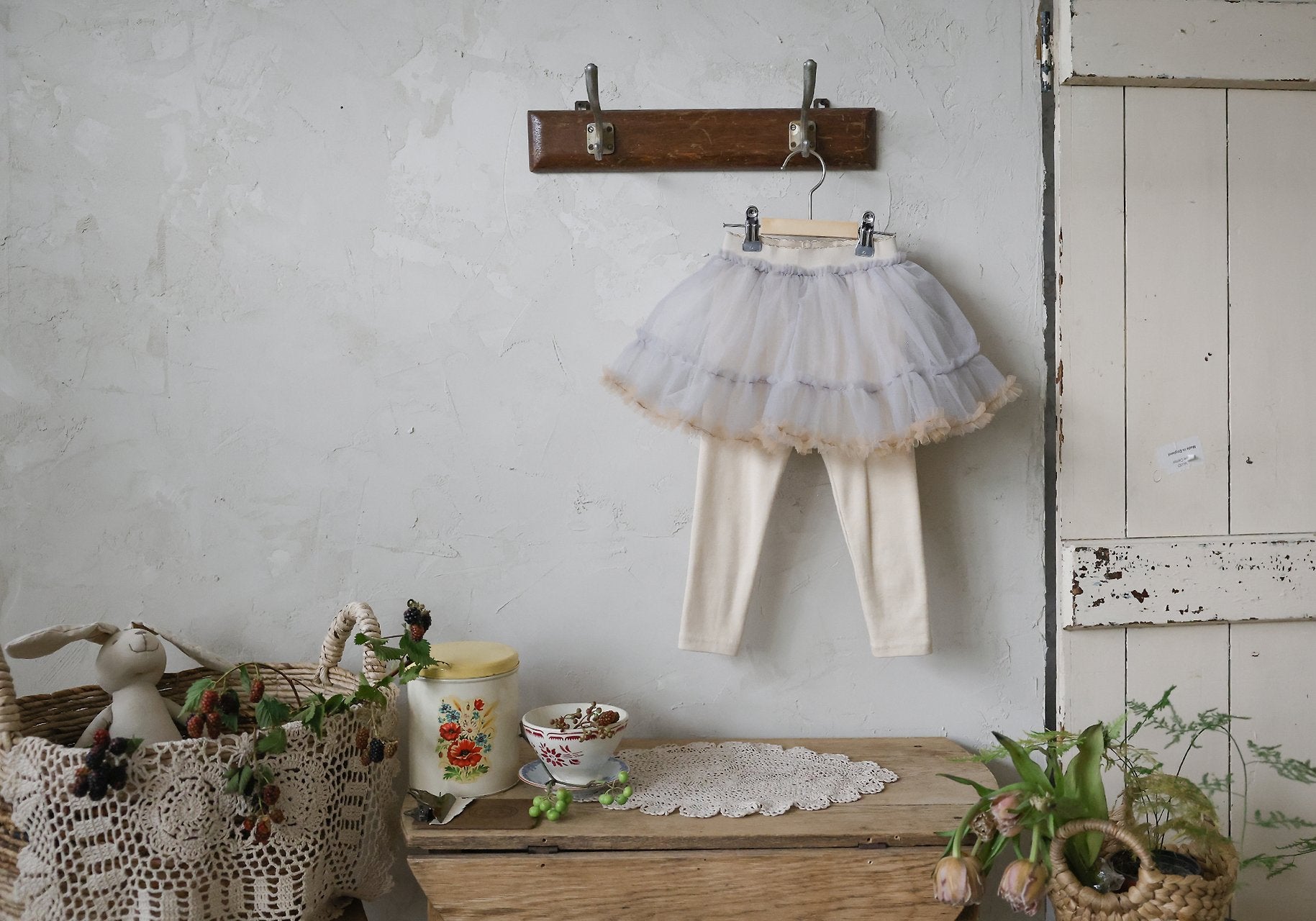 ［FLO］Majou shasha skirt leggings