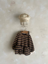 ［Anne shirley］Stripe cancan tops
