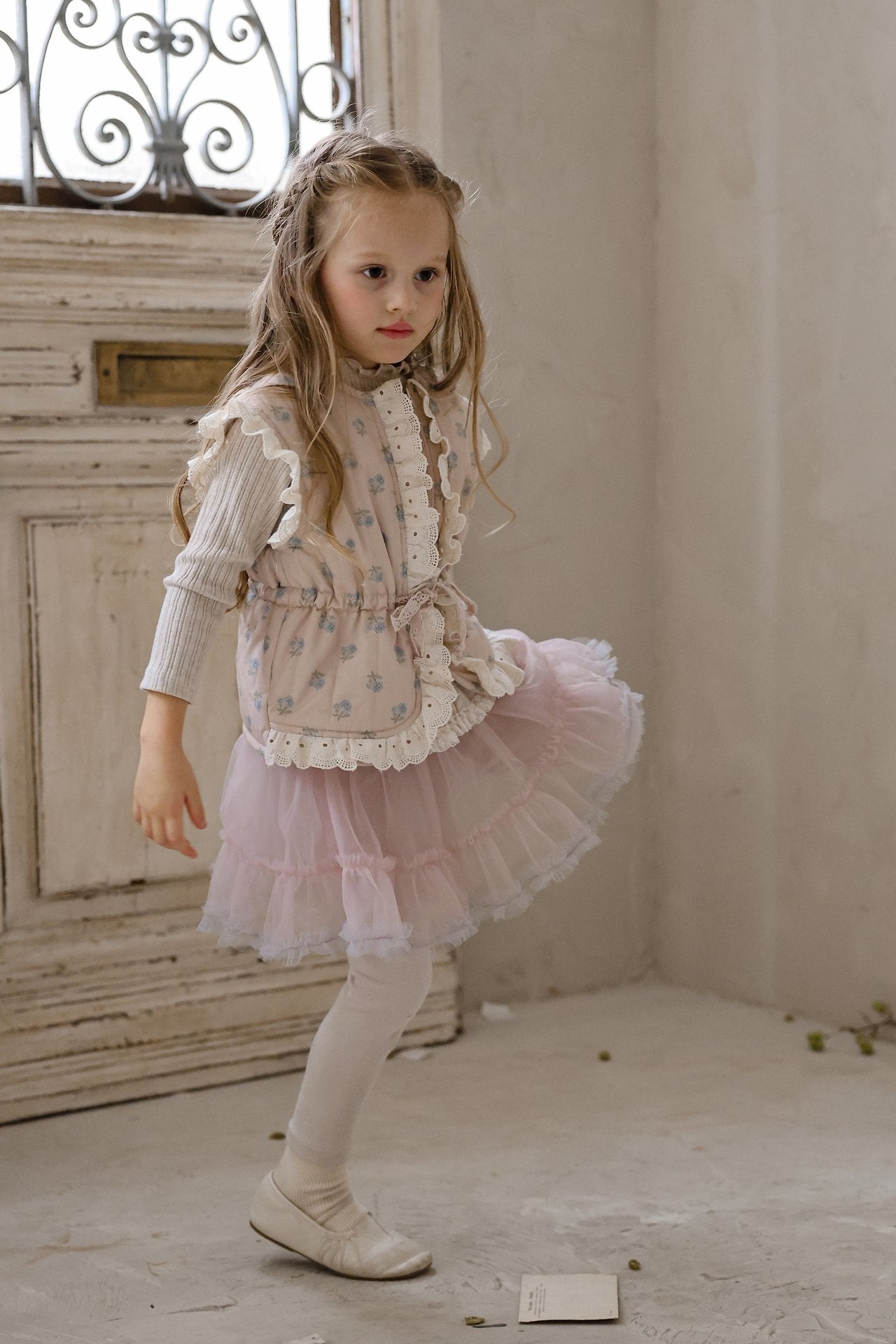［FLO］Majou shasha skirt leggings