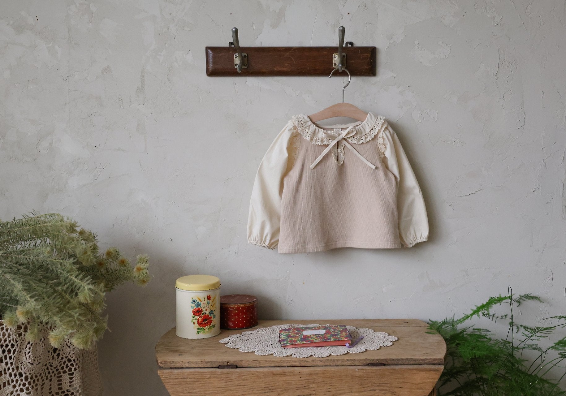 ［FLO］Rebecca lace blouse
