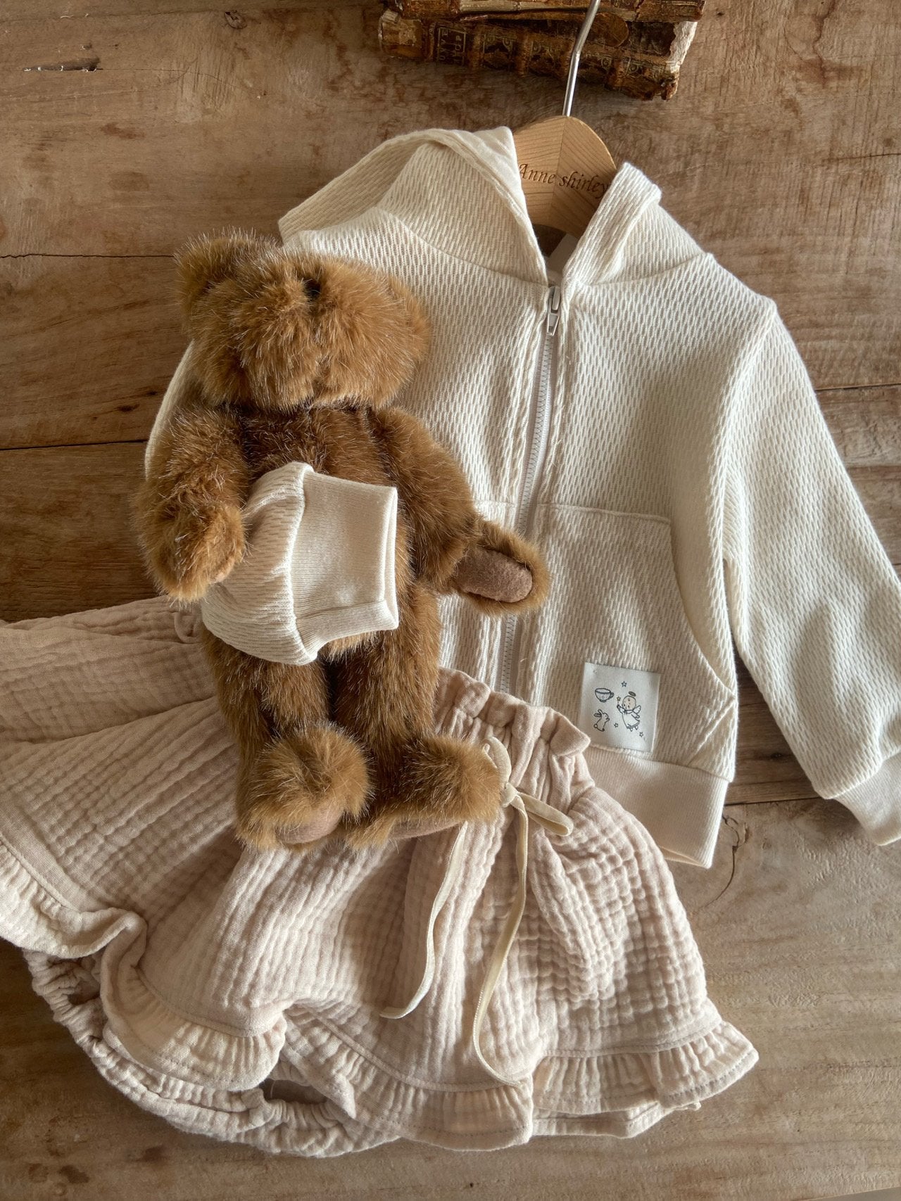［Anne shirley］Neko hoodie zip up cardigan
