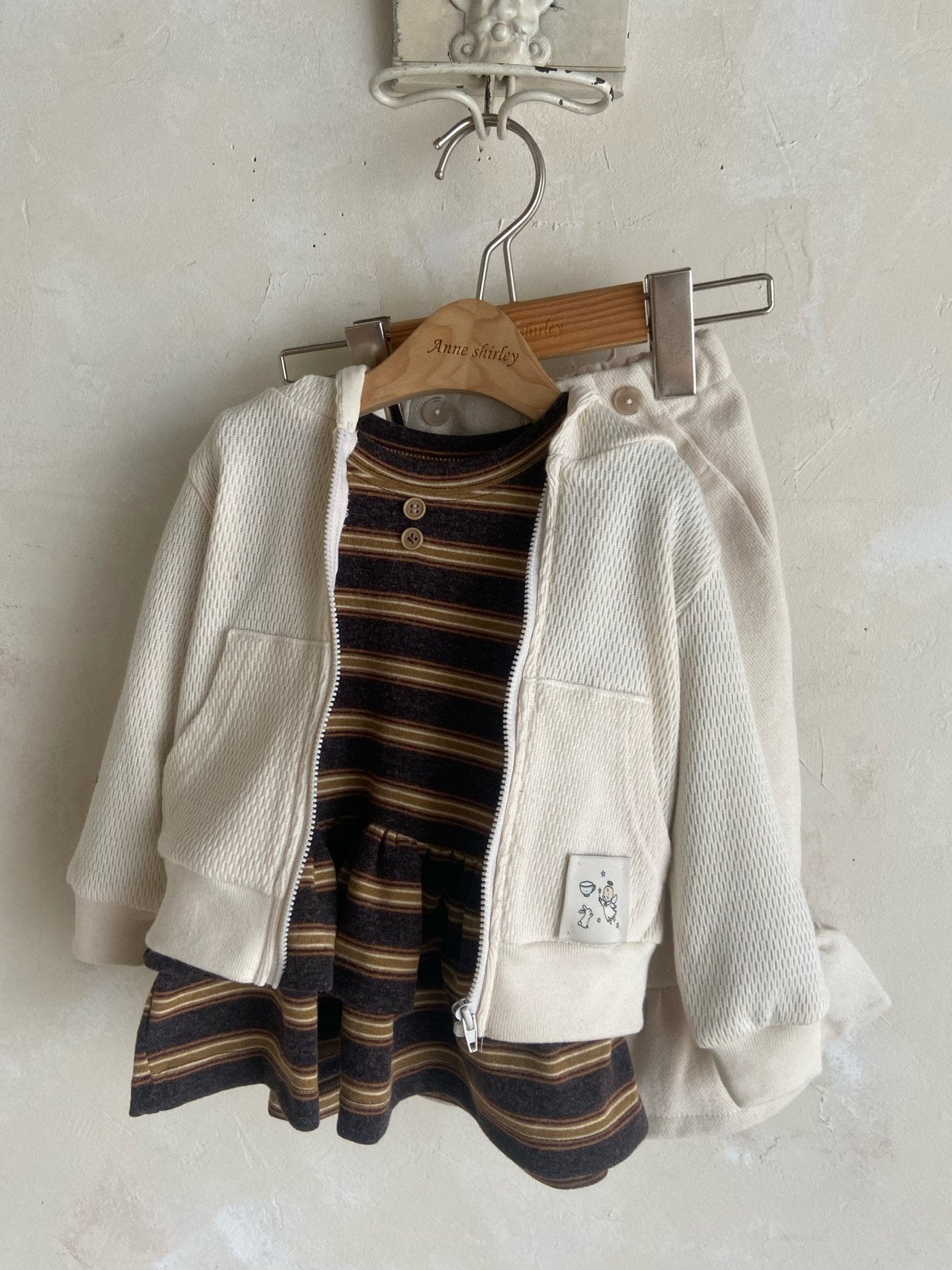 ［Anne shirley］Neko hoodie zip up cardigan
