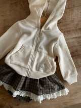 ［Anne shirley］Kitsch check suspender bloomer skirt
