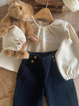 ［Anne shirley］Sellin corduroy button pants