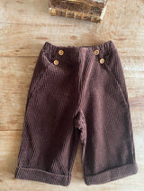 ［Anne shirley］Sellin corduroy button pants