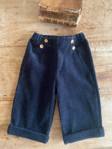［Anne shirley］Sellin corduroy button pants