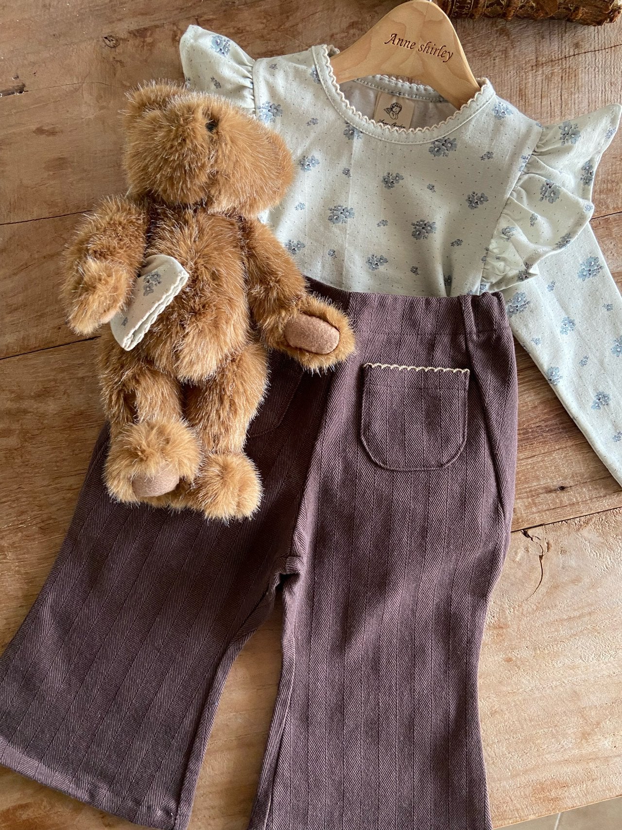 ［Anne shirley］Astry pocket pants