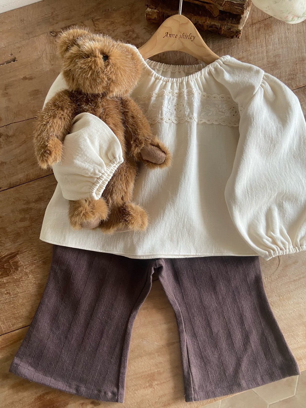 ［Anne shirley］Astry pocket pants