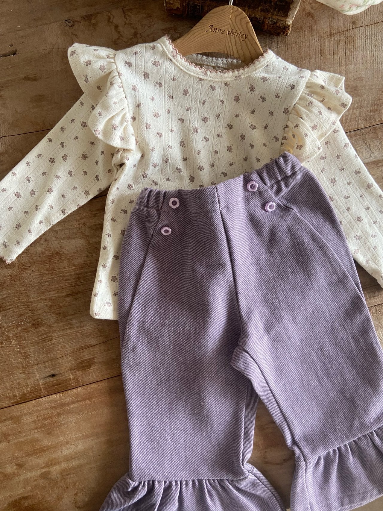 ［Anne shirley］Rouis frill pants