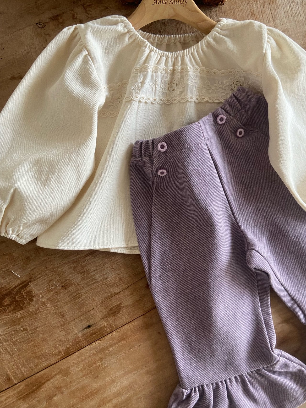 ［Anne shirley］Rouis frill pants