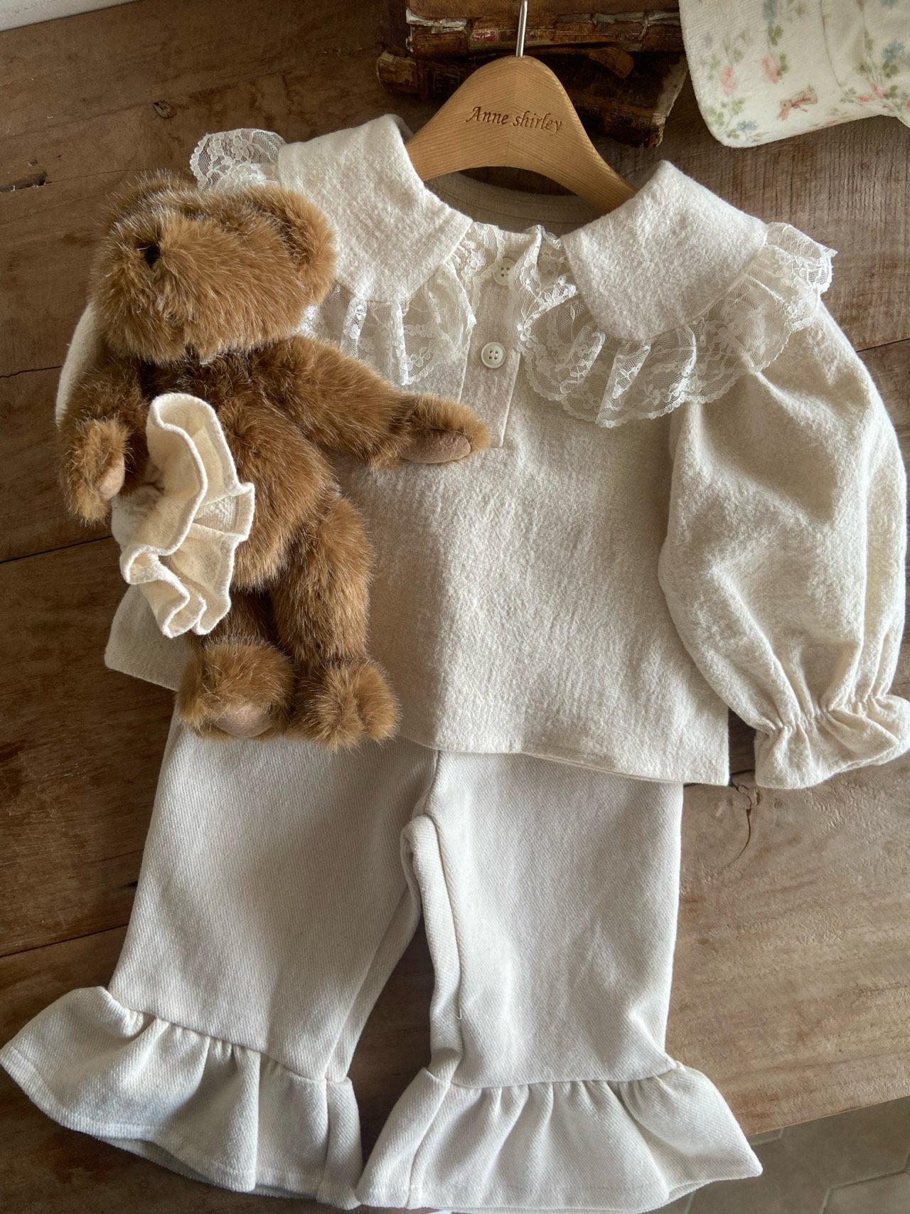 ［Anne shirley］Rouis frill pants