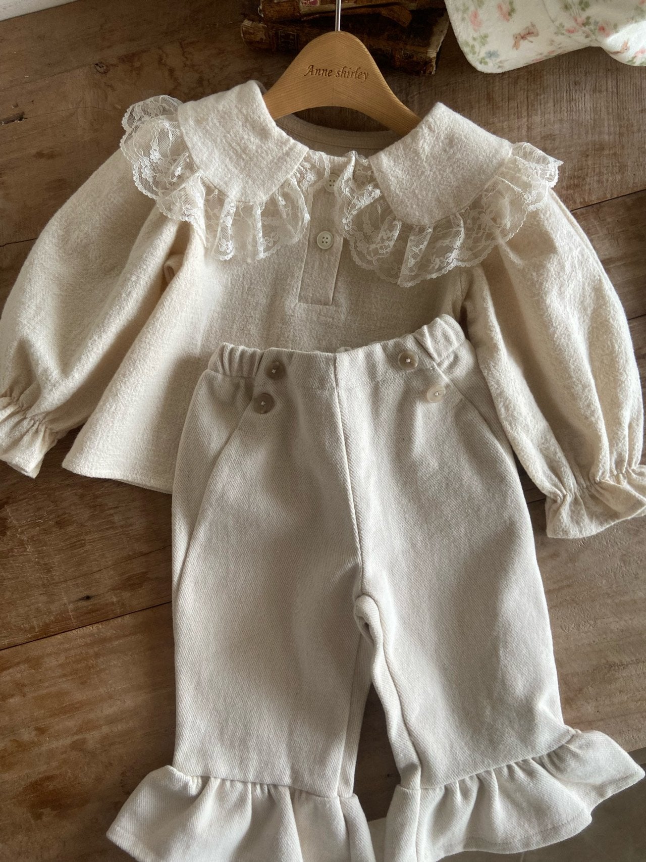 ［Anne shirley］Rouis frill pants