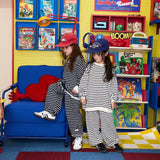 ［BLACK BEAN］Emotion stripe set up (kids)