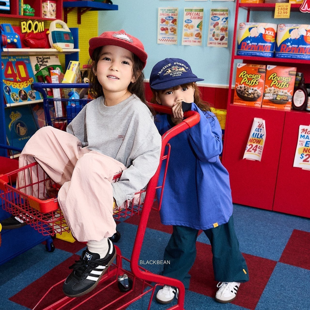 ［BLACK BEAN］Cover set up (kids)
