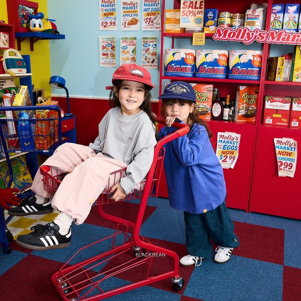 ［BLACK BEAN］Cover set up (kids)