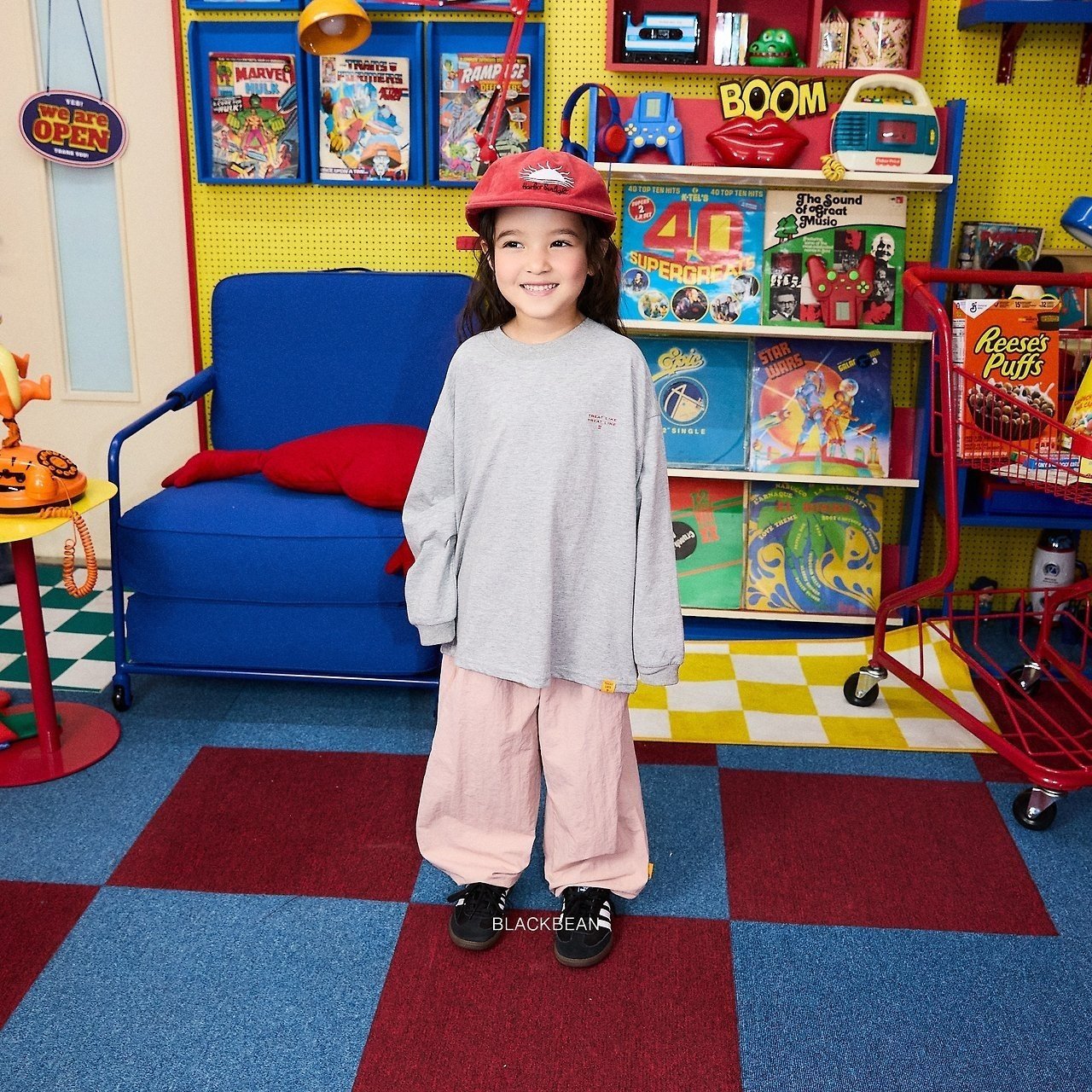 ［BLACK BEAN］Cover set up (kids)