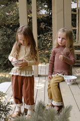 ［FLO］Peanut lace pants