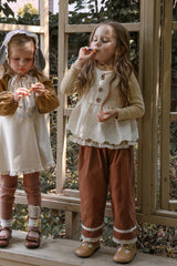 ［FLO］Peanut lace pants