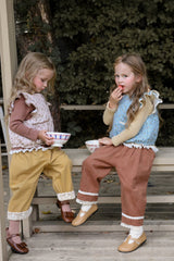 ［FLO］Peanut lace pants