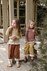 ［FLO］Peanut lace pants