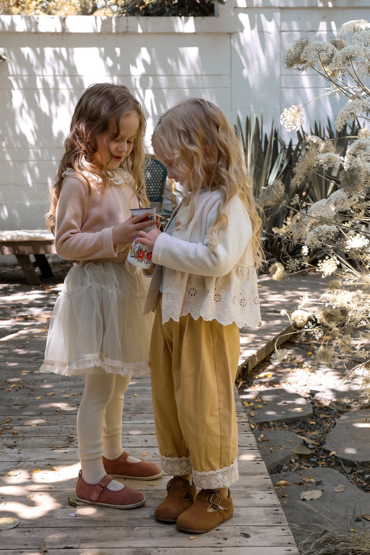 ［FLO］Peanut lace pants