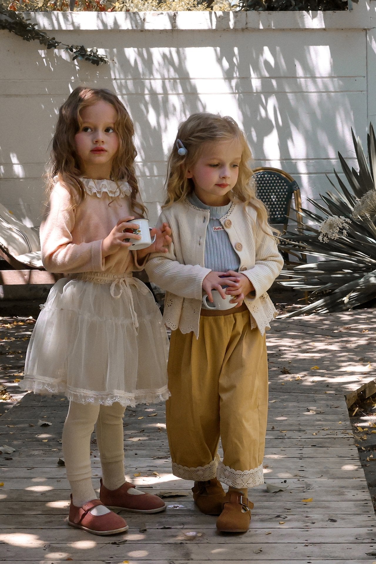 ［FLO］Peanut lace pants
