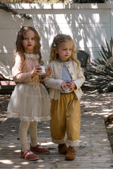 ［FLO］Peanut lace pants