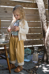 ［FLO］Peanut lace pants