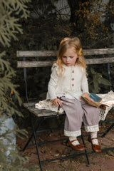 ［FLO］Peanut lace pants