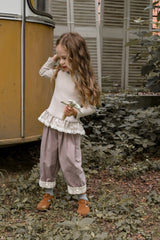 ［FLO］Peanut lace pants