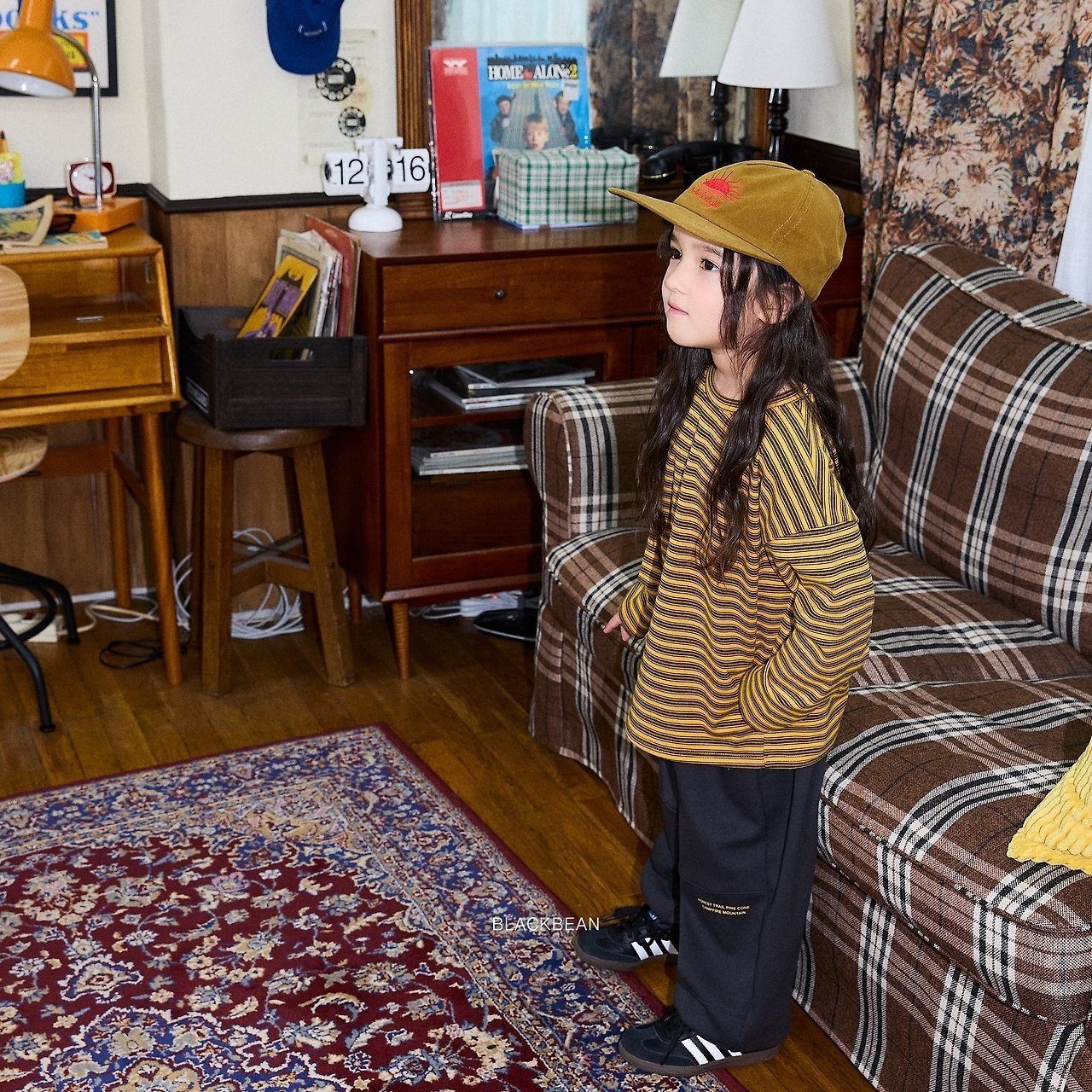 ［BLACK BEAN］Saint stripe tee (kids)